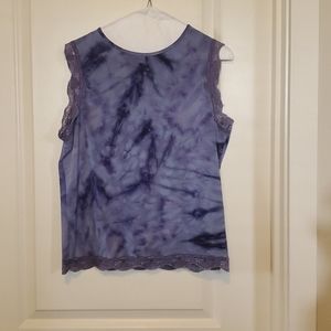 Marbled Lilac tank top
